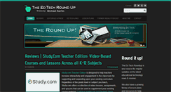 Desktop Screenshot of edtechroundup.org